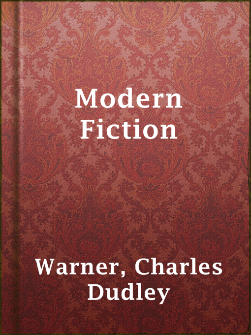 Modern Fiction 的封面图片